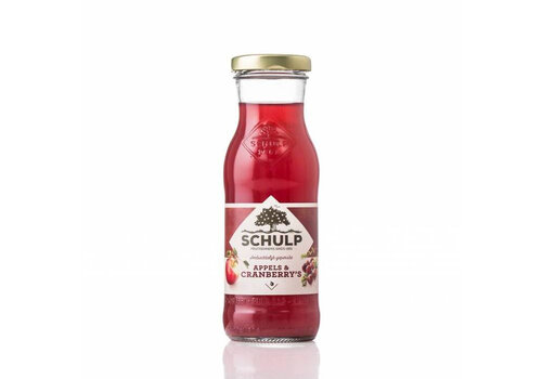 Schulp Apfel- und Cranberrysaft 20 cl