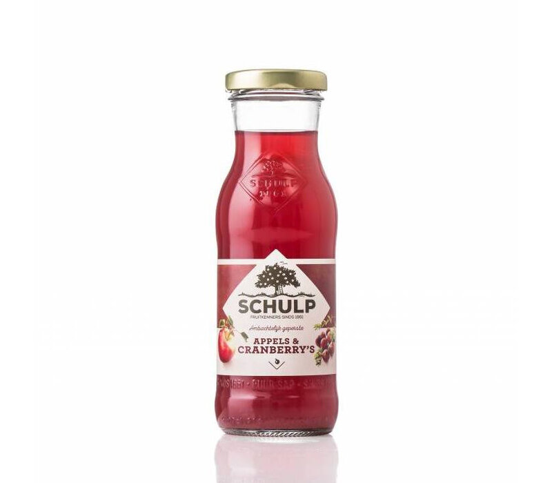 Apfel- und Cranberrysaft 20 cl