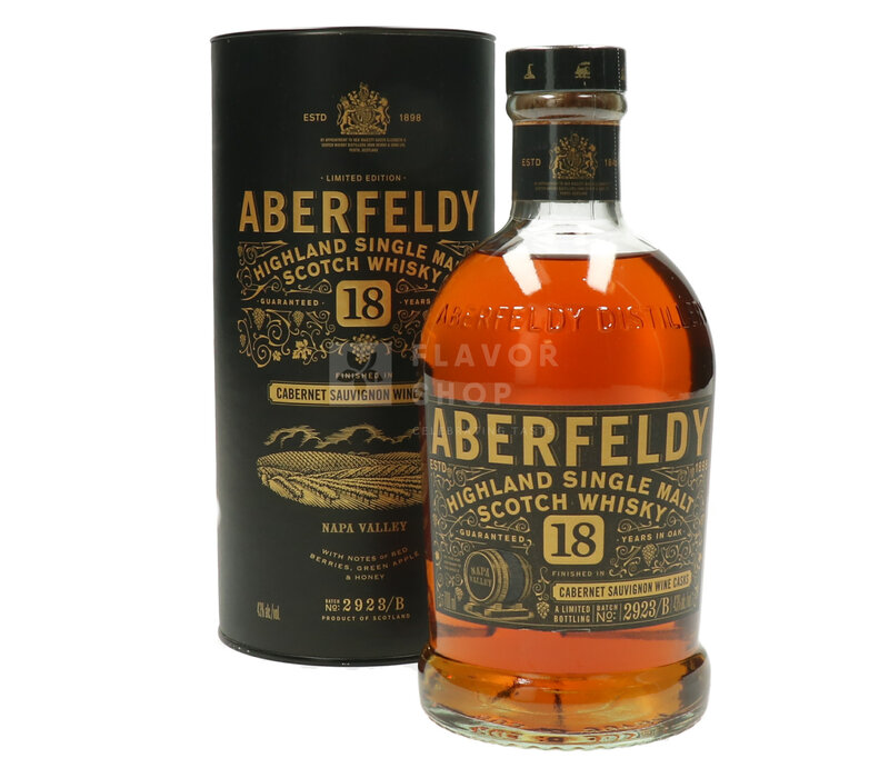 Aberfeldy Napa Valley 18 Y - 70 cl