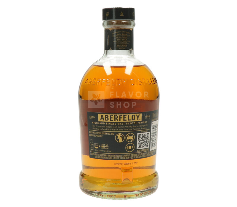 Aberfeldy Cadillac 15 Y - 70 cl