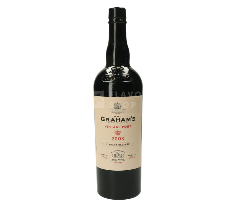 Graham's 2003 Vintage Port Library - 75 cl