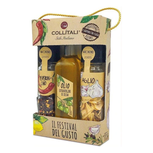 Set aus Aglio, Olio und Peperonico 