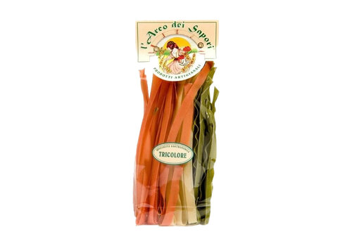 l'Arco dei Sapori Pappardelle Tricolore 250 g