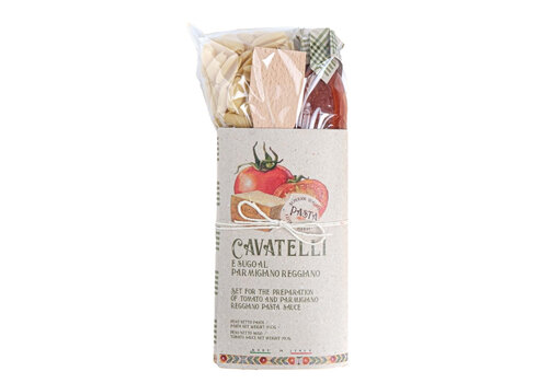 Artigiani Pastakit Cavatelli sugo Parmigiano Reggiano DOP
