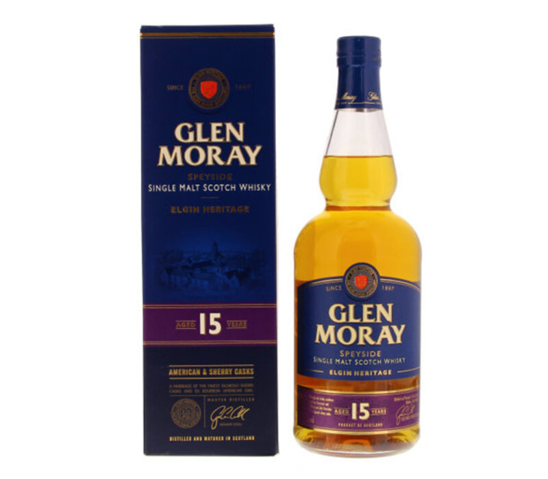 Glen Moray Elgin Heritage 15 Years 75 cl