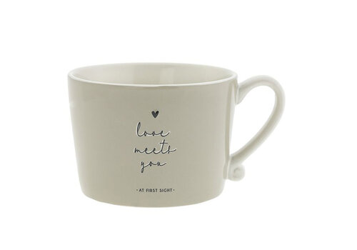 Bastion Collection Mug Love meets you 10 x 8 x 7 cm