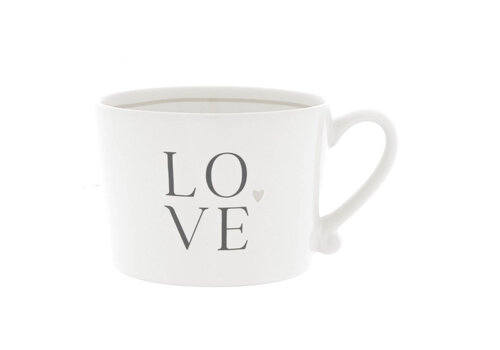 Bastion Collection Tasse LOVE with heart 10 x 8 x 7 cm