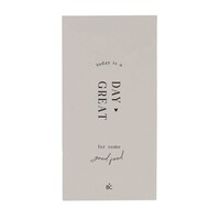 Servietten Great Day 16 pcs 10 x 20 cm