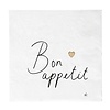 Bastion Collection Napkins Bon Appetit 20 pcs 16.5 x 16.5 cm