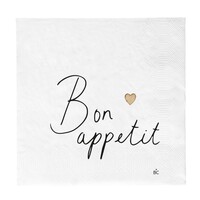 Napkins Bon Appetit 20 pcs 16.5 x 16.5 cm