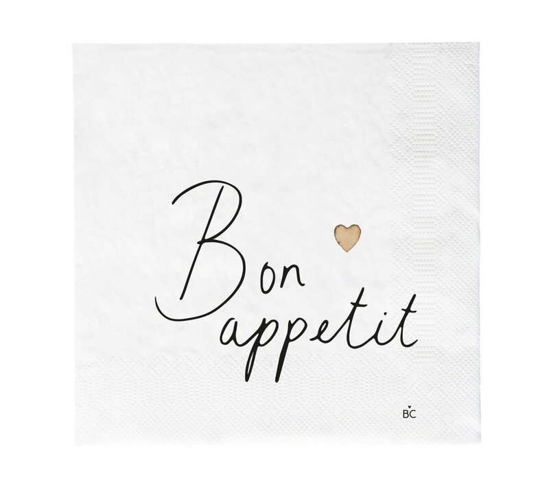Napkins Bon Appetit 20 pcs 16.5 x 16.5 cm