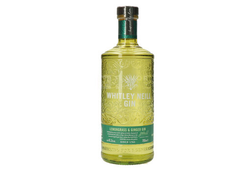 Whitley Neill Whitley Neill Lemongrass & Ginger Gin 70 cl