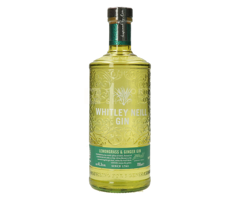 Whitley Neill Lemongrass & Ginger Gin 70 cl
