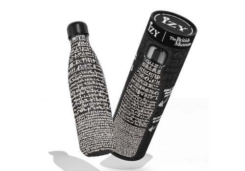 IZY Drinkfles 500 ml British Museum - The Rosetta Stone - giftbox