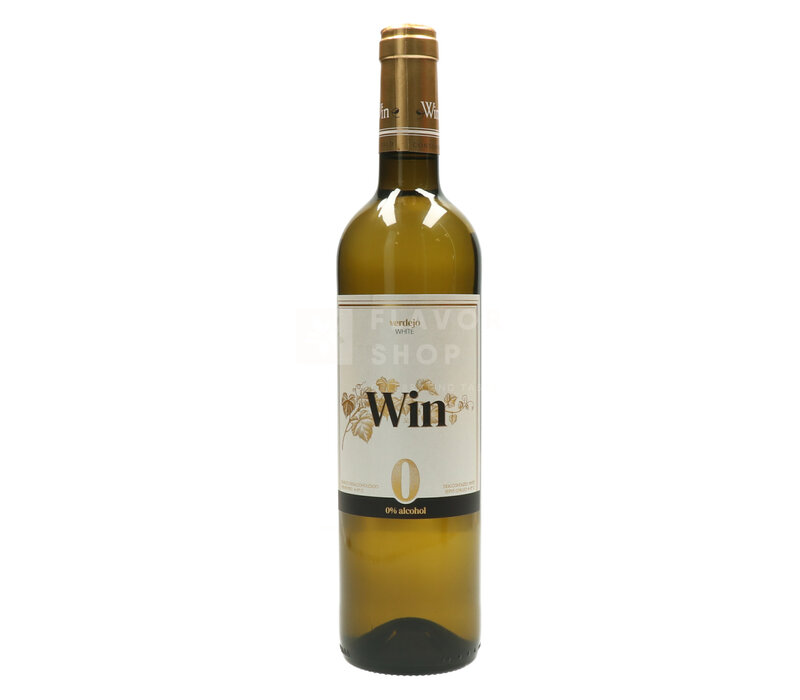 Win Verdejo Wit - Alcoholvrije wijn 75 cl