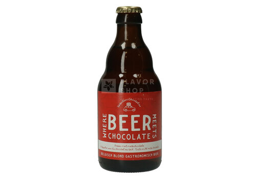 Valentino Chocolatier Where beer meets chocolate 33 cl - blond