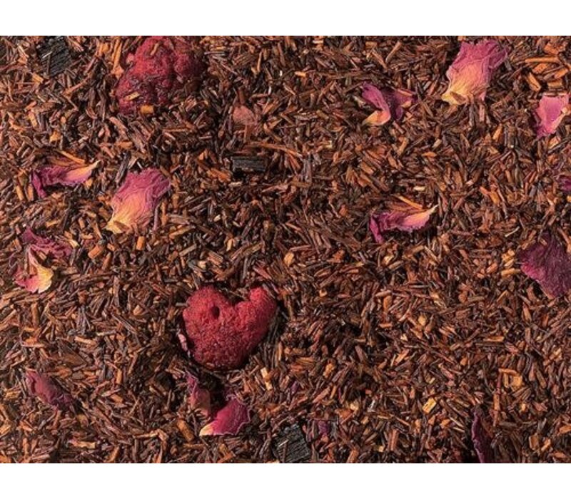 Rooibos Fruity Vanilla tea bags in tin - 10 pieces