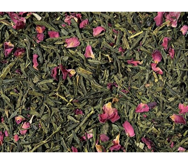 Sencha Cherry theebuiltjes in blik - 10 stuks