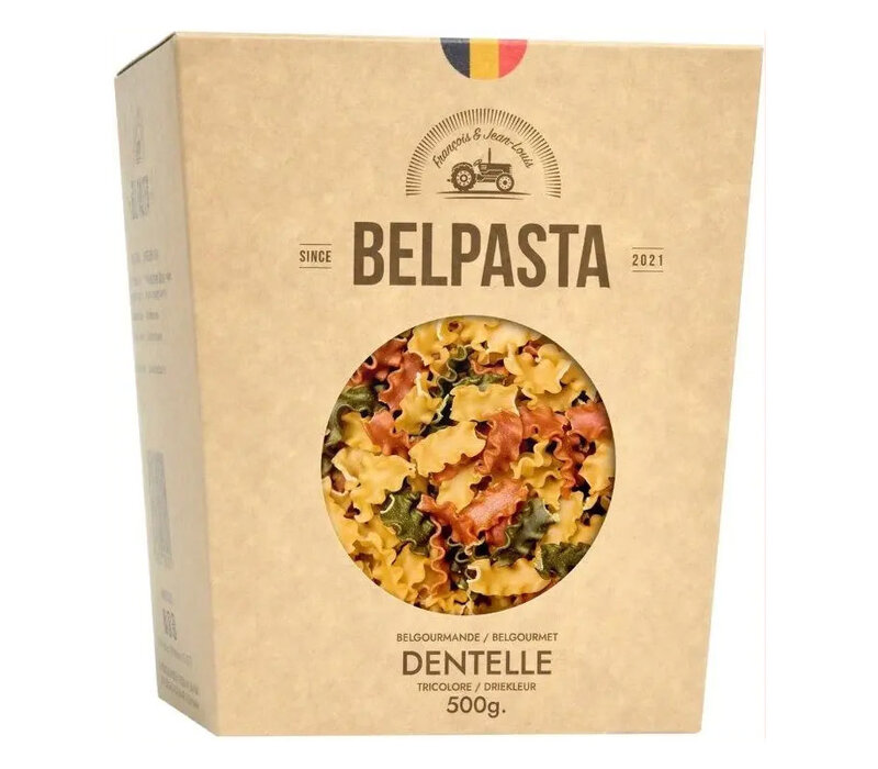 Dentelle half-whole wheat tricolour 500 g