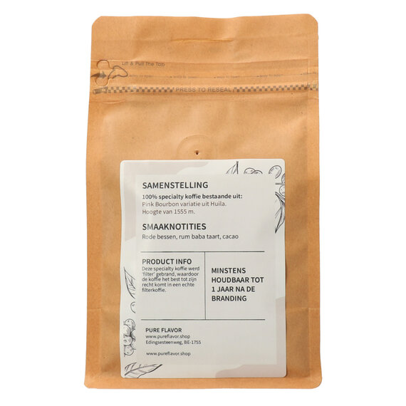 Andrès Guaca - Kolumbien Filterkaffee GEMAHLEN 250 g Flavor Shop Nr. 501
