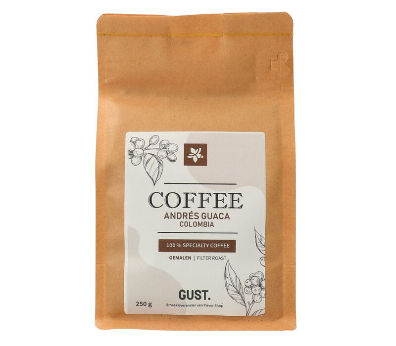 Andrès Guaca - Café Filtre Colombie MOULU 250 g Flavor Shop N°501