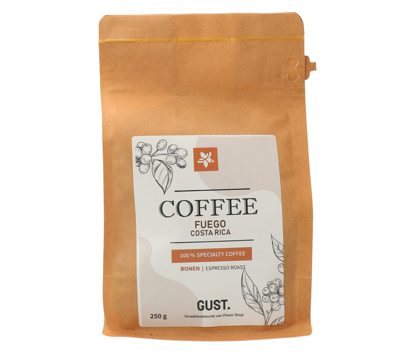 Fuego - Costa Rica Espresso Kaffee BOHNEN 250 g Flavor Shop Nr. 499
