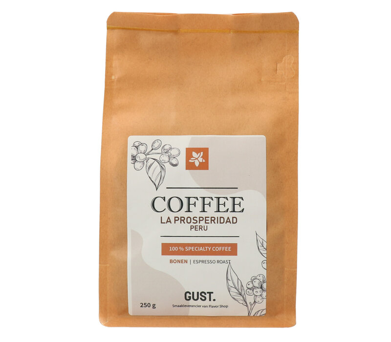 La Prosperidad - Peru Espresso Café EN GRAINS 250 g Flavor Shop No. 500