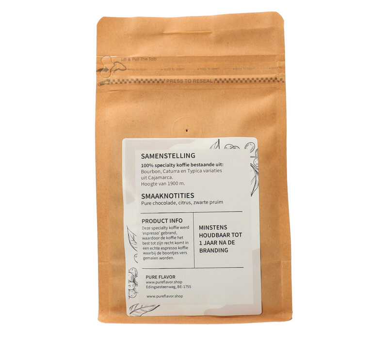 La Prosperidad - Peru Espresso Café EN GRAINS 250 g Flavor Shop No. 500