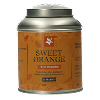 Sweet Orange theebuiltjes in blik - 10 stuks