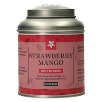 Strawberry-Mango Tea Bags in Tin - 10 Pieces