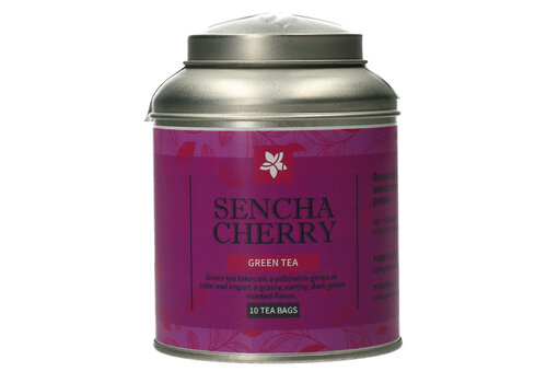 Pure Flavor Sachets de thé Sencha Cherry en boîte - 10 pièces