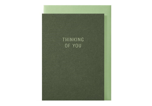 Papette Carte de voeux "Thinking of you"