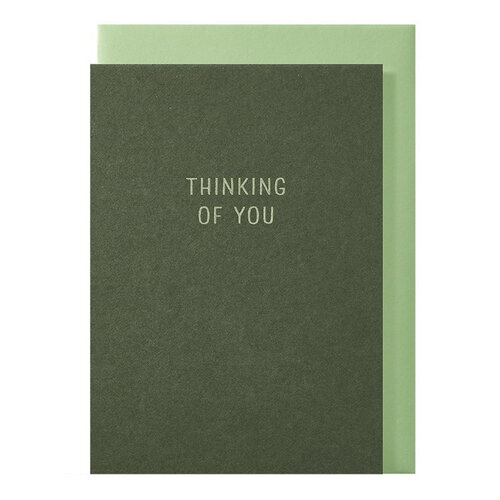 Thinking of you greeting card 