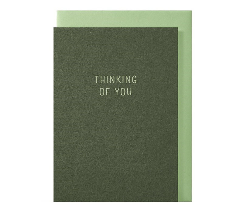 Carte de voeux "Thinking of you"