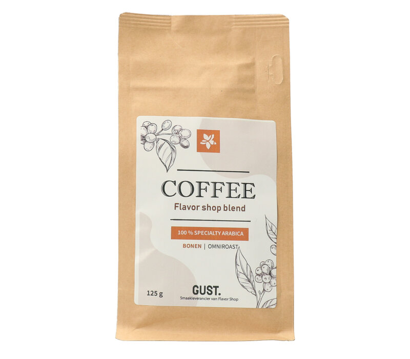 Houseblend Koffie BONEN 125 g Flavor Shop Nr 291
