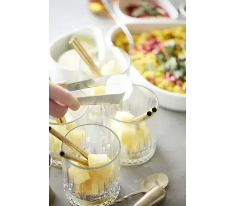 Stainless steel ice tongs