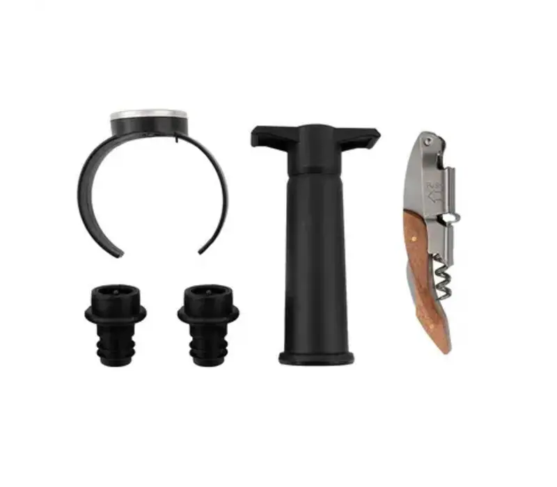 5-delige wijnset voor rode wijn