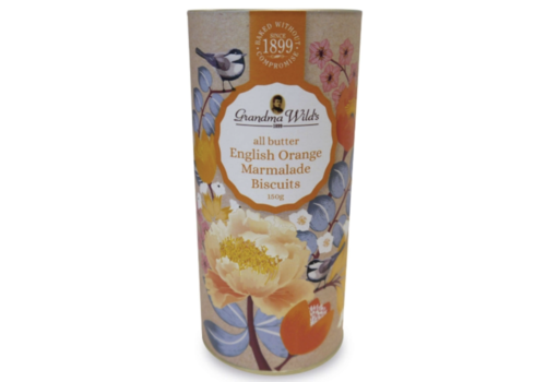 Floral Tube - English marmelade biscuits 150 g