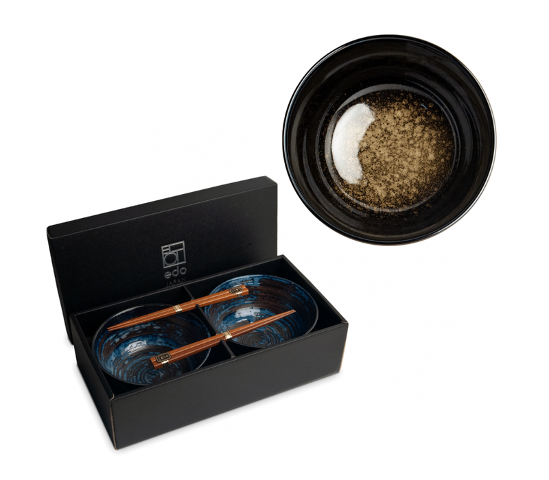 Iro Black Pokébowl-Set 2 Pers. - Geschenkbox