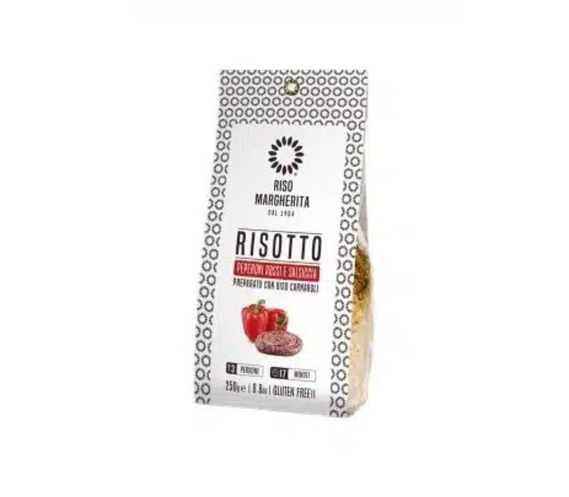 Risotto mit Paprika und Wurst 250 g