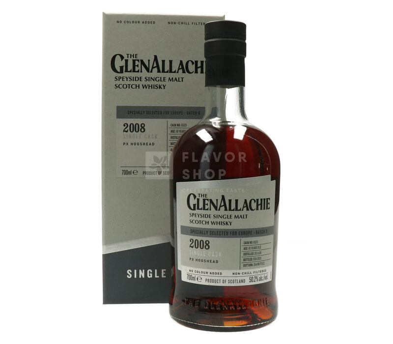 GlenAllachie 2008 SC -  PX Hogshead 70 cl*