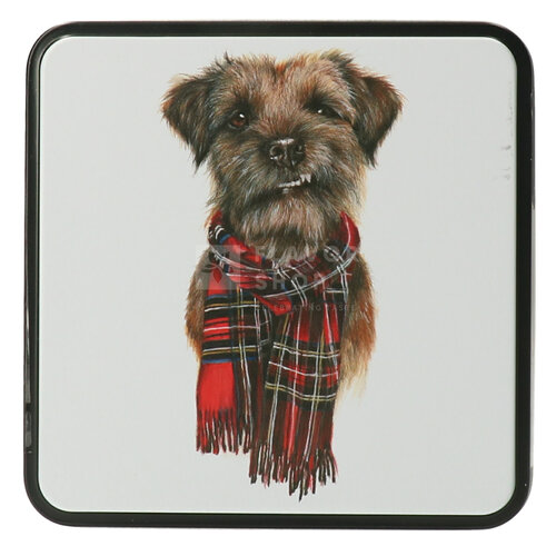 Fudge Clotted Cream en boîte - Border Terrier 120 g 