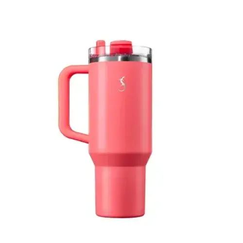 Big Cup Insulated Cup Stainless Steel Pink - 1.2 L 