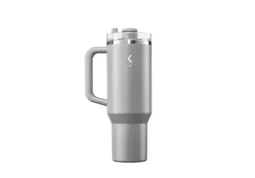 Lurch Big Cup Isolierbecher Edelstahl Grau - 1,2 L