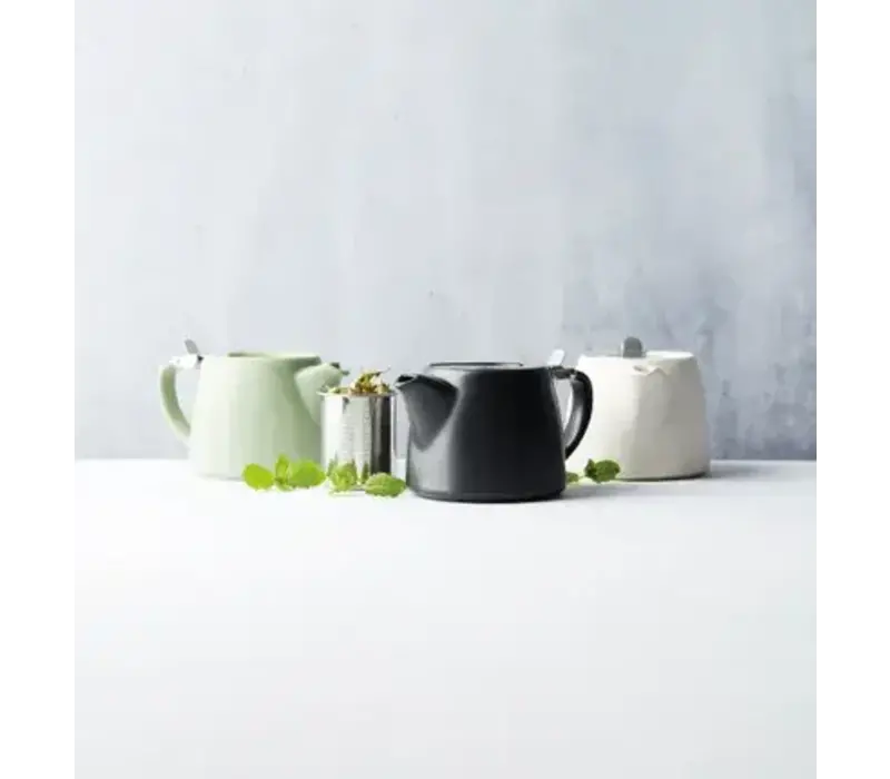 Theepot met thee infuser gebroken wit 500 ml