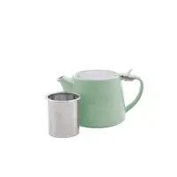 Theepot met thee infuser saliegroen 500 ml