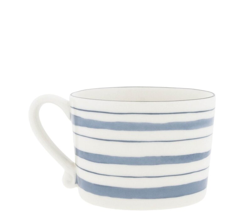 Tas Watercolour Blue Stripes 10 x 8 x 7 cm