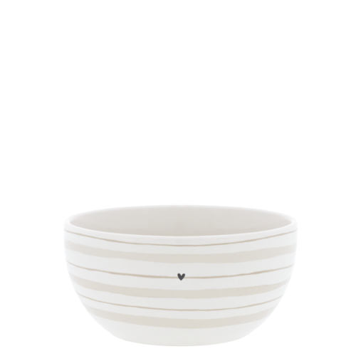 Schale Watercolour Natural Stripes 14,5 x 7 cm 