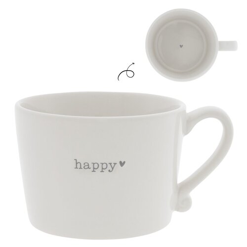 Tas Happy in Grey 10 x 8 x 7 cm 