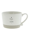 Bastion Collection Tasse Full of love 10 x 8 x 7 cm